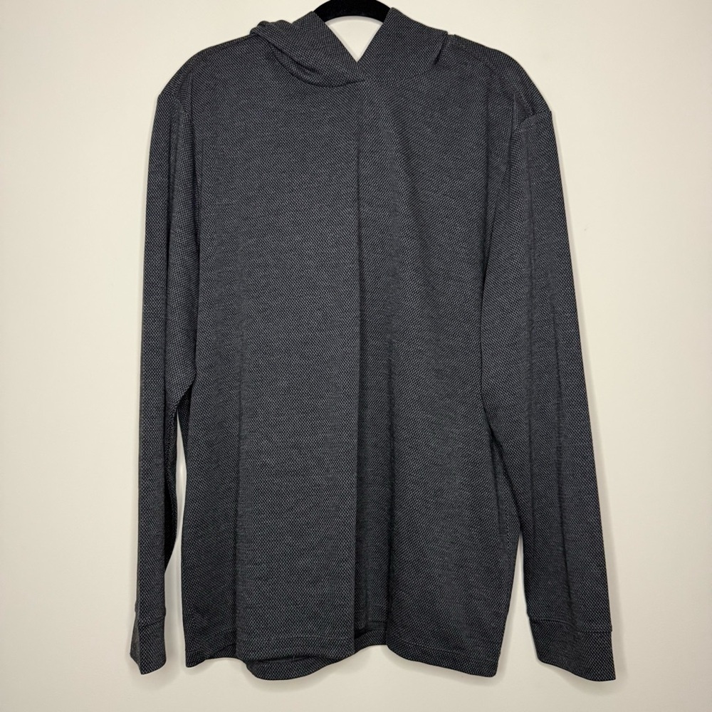 VINEYARD VINES OTC Bluffs Atheleisure Performance Casual Hoodie in Gray